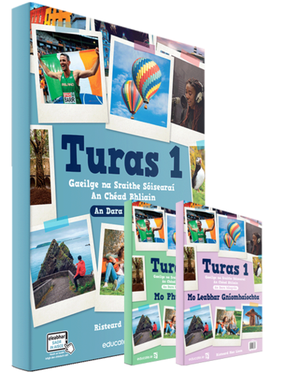 Turas 1 - Textbook, Portfolio/Activity Book (Combined)